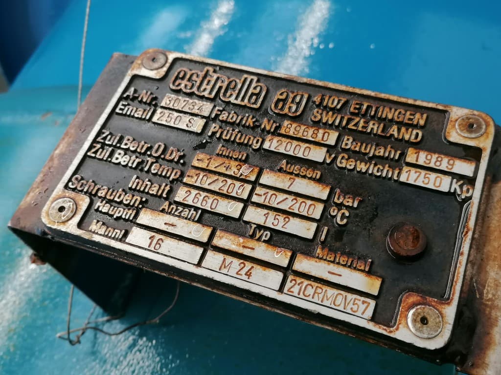 Estrella 2500 Ltr - Zbiornik ciśnieniowy - image 7
