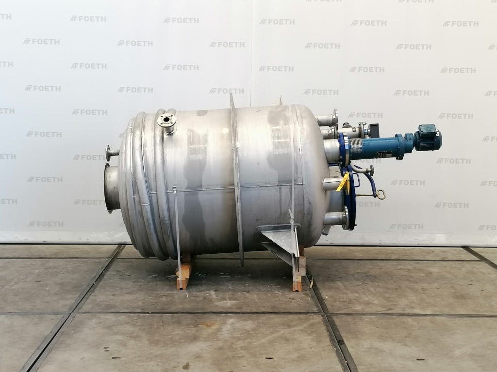 Kleiser 2750 Ltr - Reattore in acciaio inox - image 1