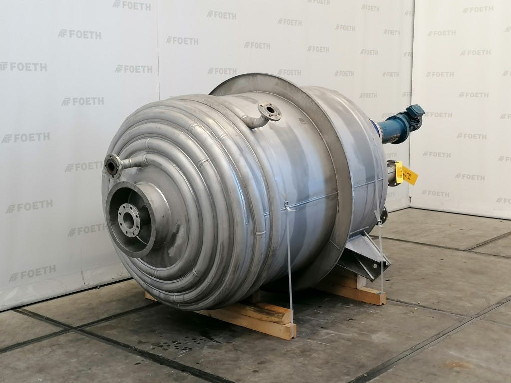 Kleiser 2750 Ltr - Reactor de aço inoxidável - image 3