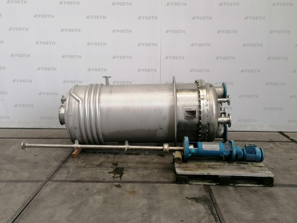 Kleiser 1600 Ltr - Reactor de aço inoxidável