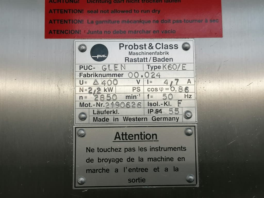 Probst & Class K60 E - Colloidmolen - image 11