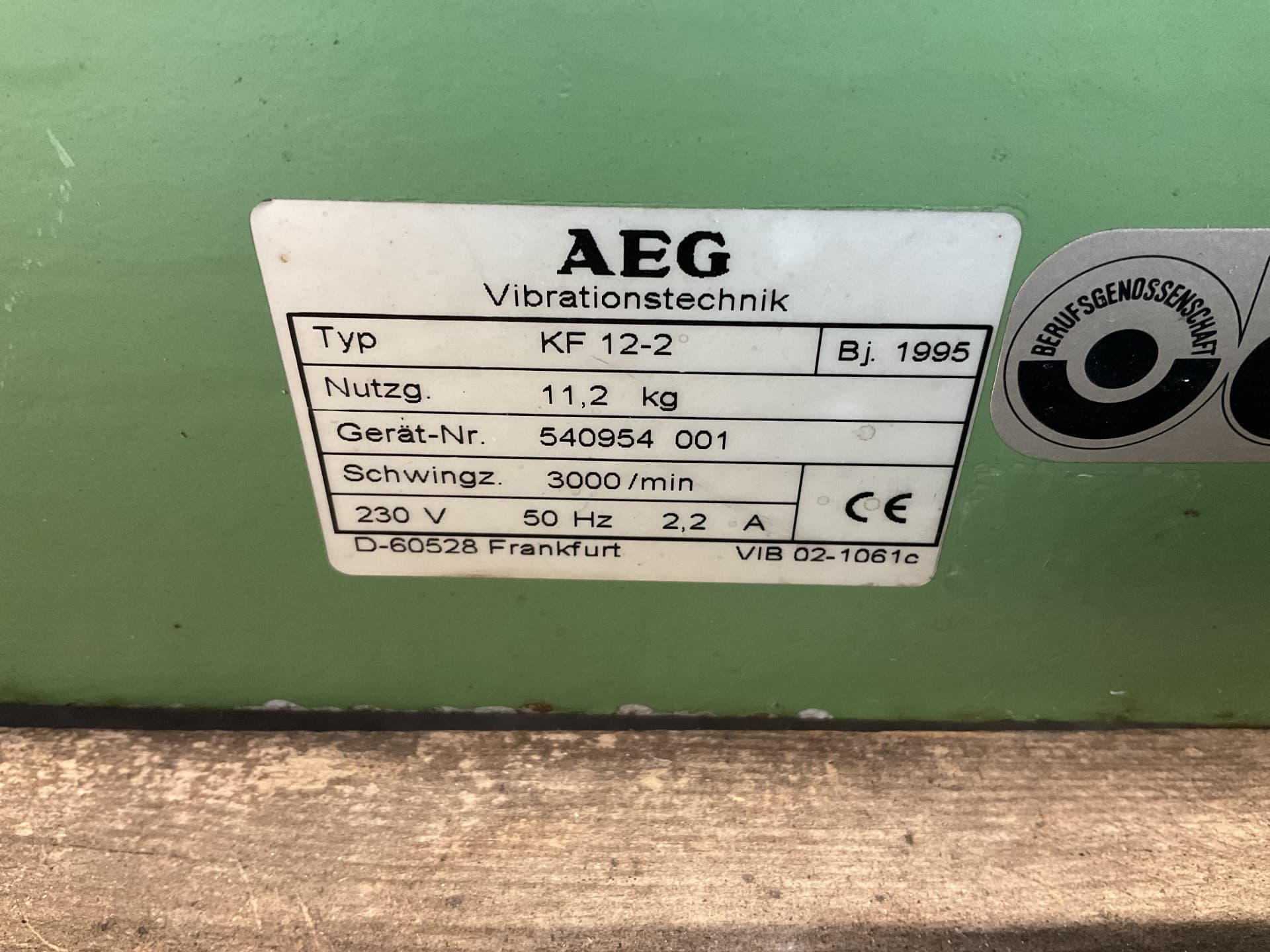 AEG KF 12-2 - Vibro feeder - image 4