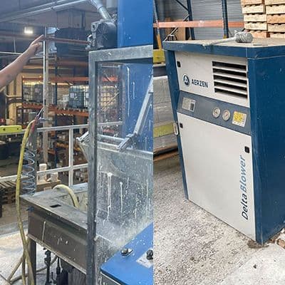 Paint production plant