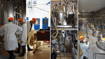 Margarine production facility
