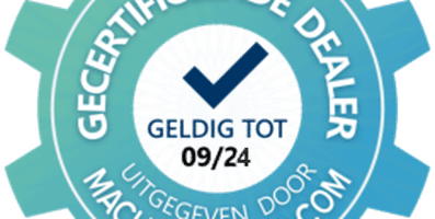 Machineseeker gecertificeerd dealer