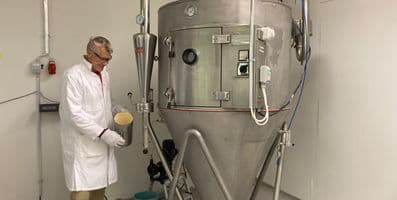 Uscătorul prin pulverizare de la Foeth produce acum Sprucegum!