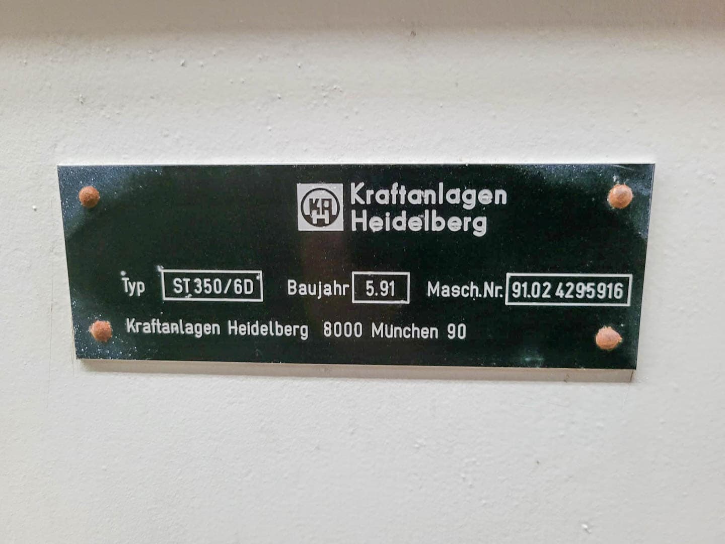 Heidelberg Kraf ST-350/6D - Одношнековый экструдер - image 7