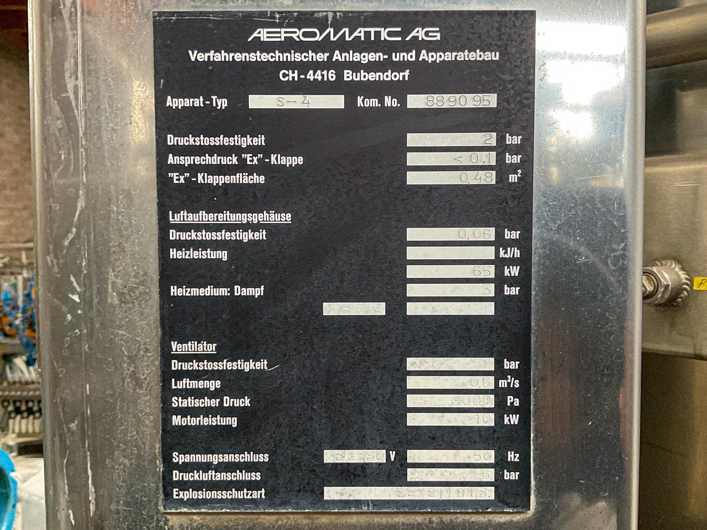 Aeromatic S-4 - Сушилка c кипящим слоем периодического действия - image 3