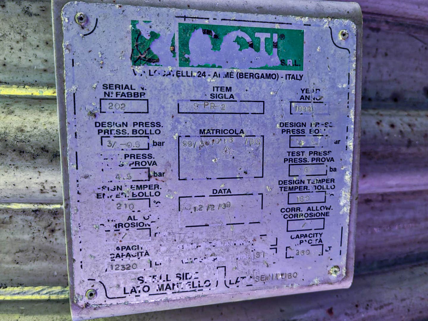 Coti Alme 10.000 Ltr - Реактор из нержавеющей стали - image 11