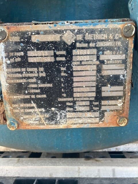 De Dietrich RFS-1200 - Герметичный сосуд - image 6