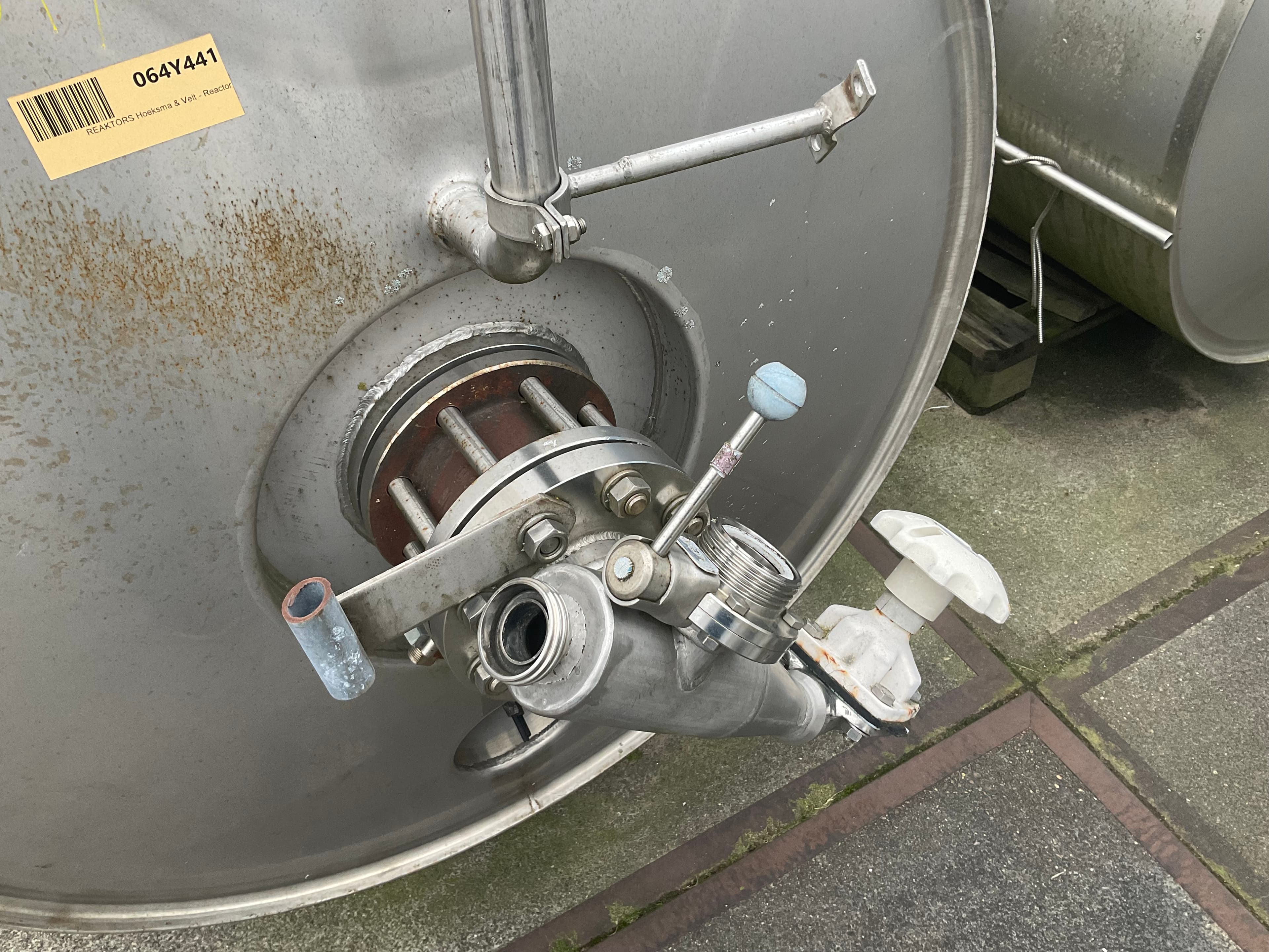 Hoeksma & Velt 800 Ltr - Реактор из нержавеющей стали - image 10