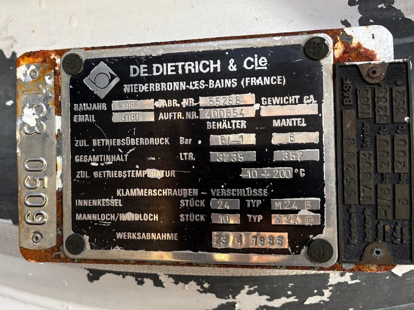 De Dietrich CE2500 - Стеклянный реактор - image 7
