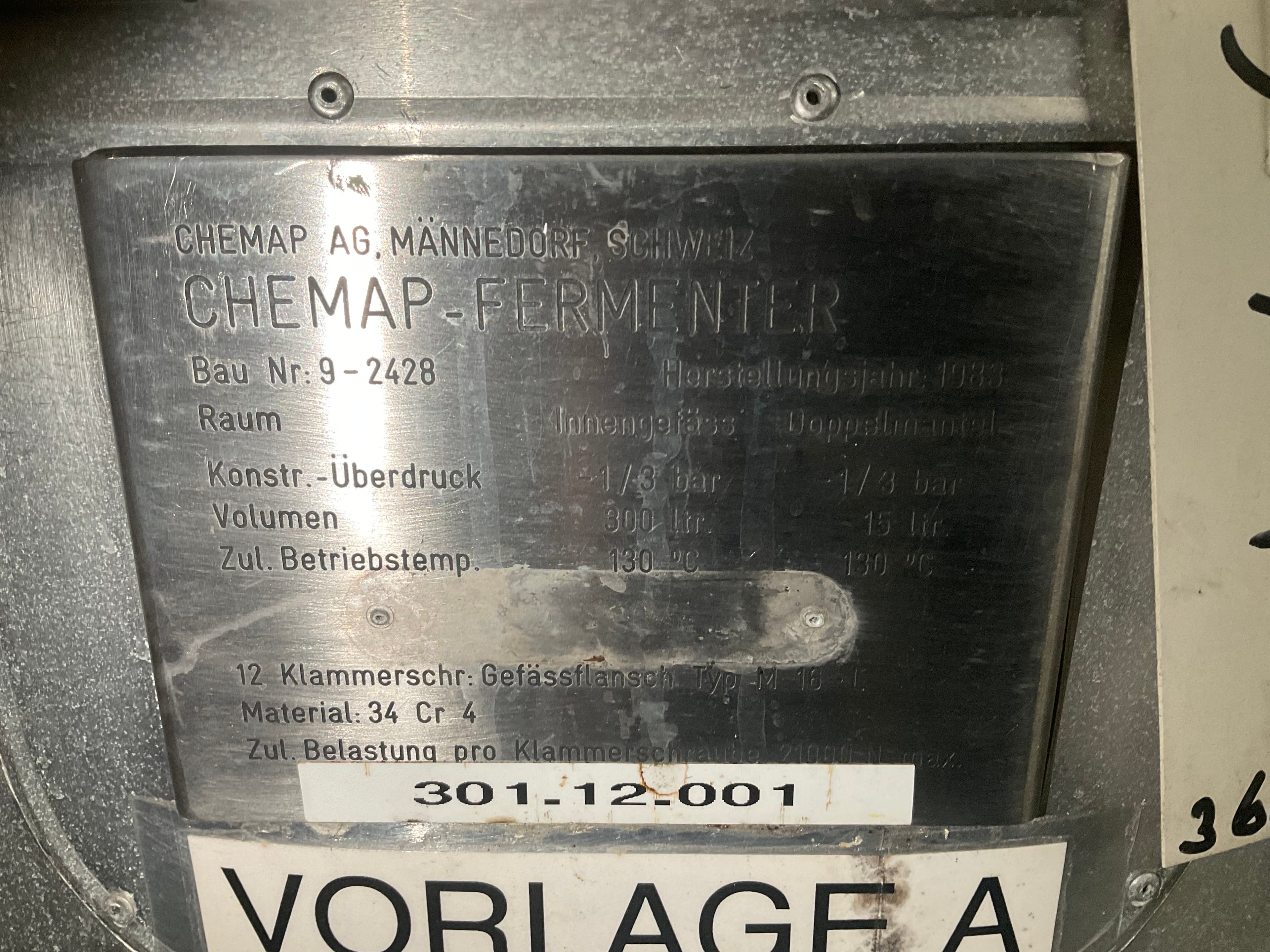 Chemap 300 Ltr - Реактор из нержавеющей стали - image 5