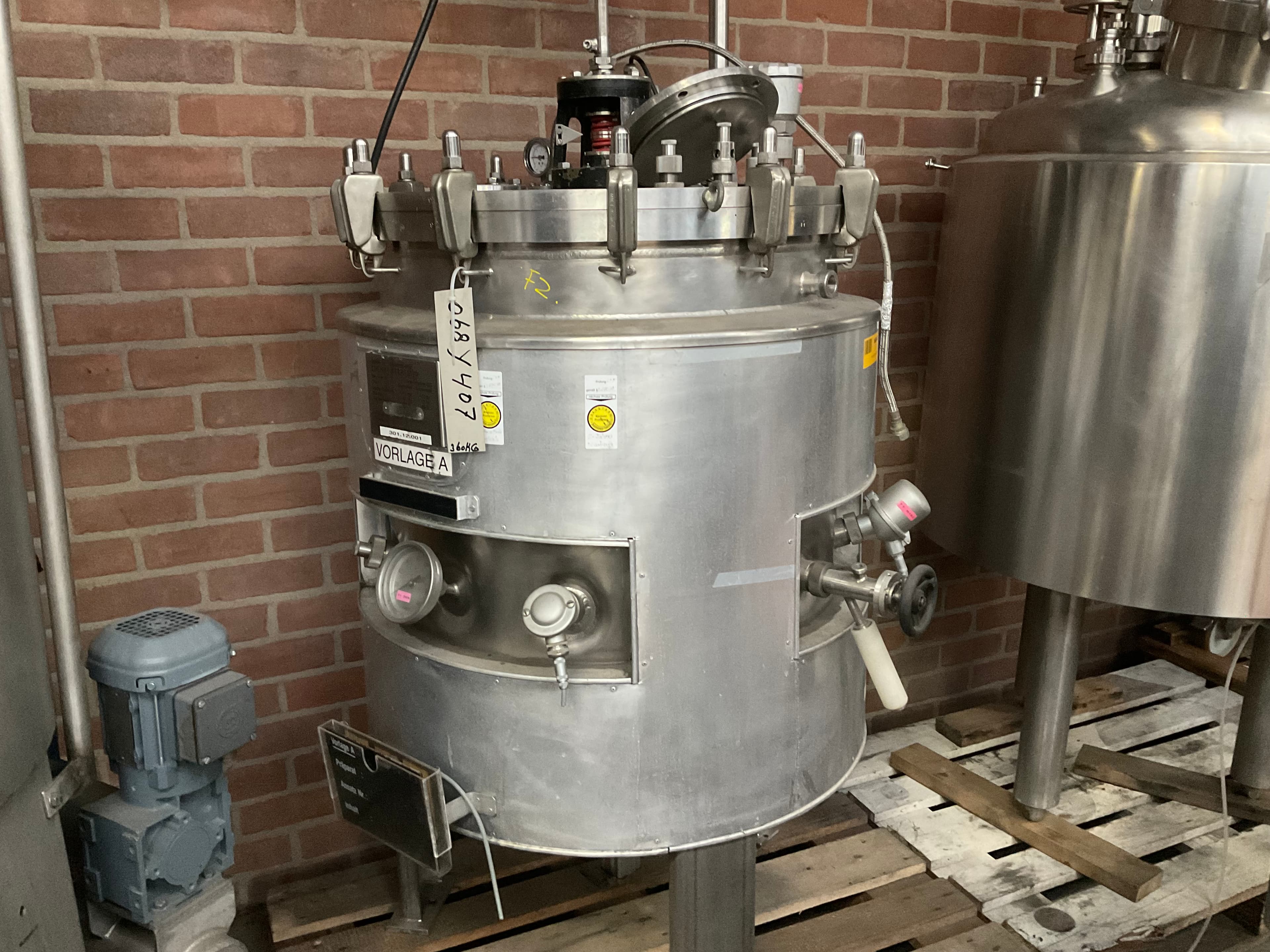 Chemap 300 Ltr - Реактор из нержавеющей стали - image 3