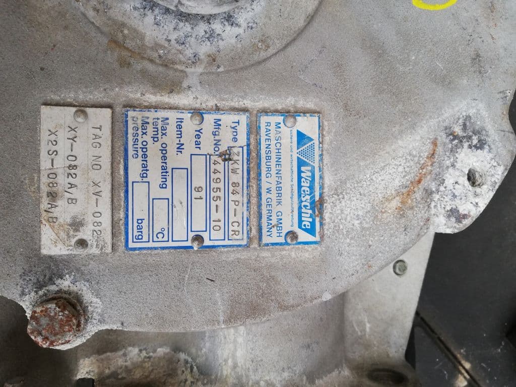 Waeschle ZKW 84 P-CR - Перепускная заслонка - image 2