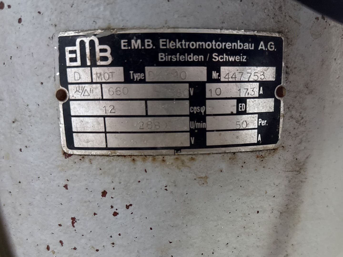 Emb Birsfelden DKF-10 - Коллоидная мельница - image 6