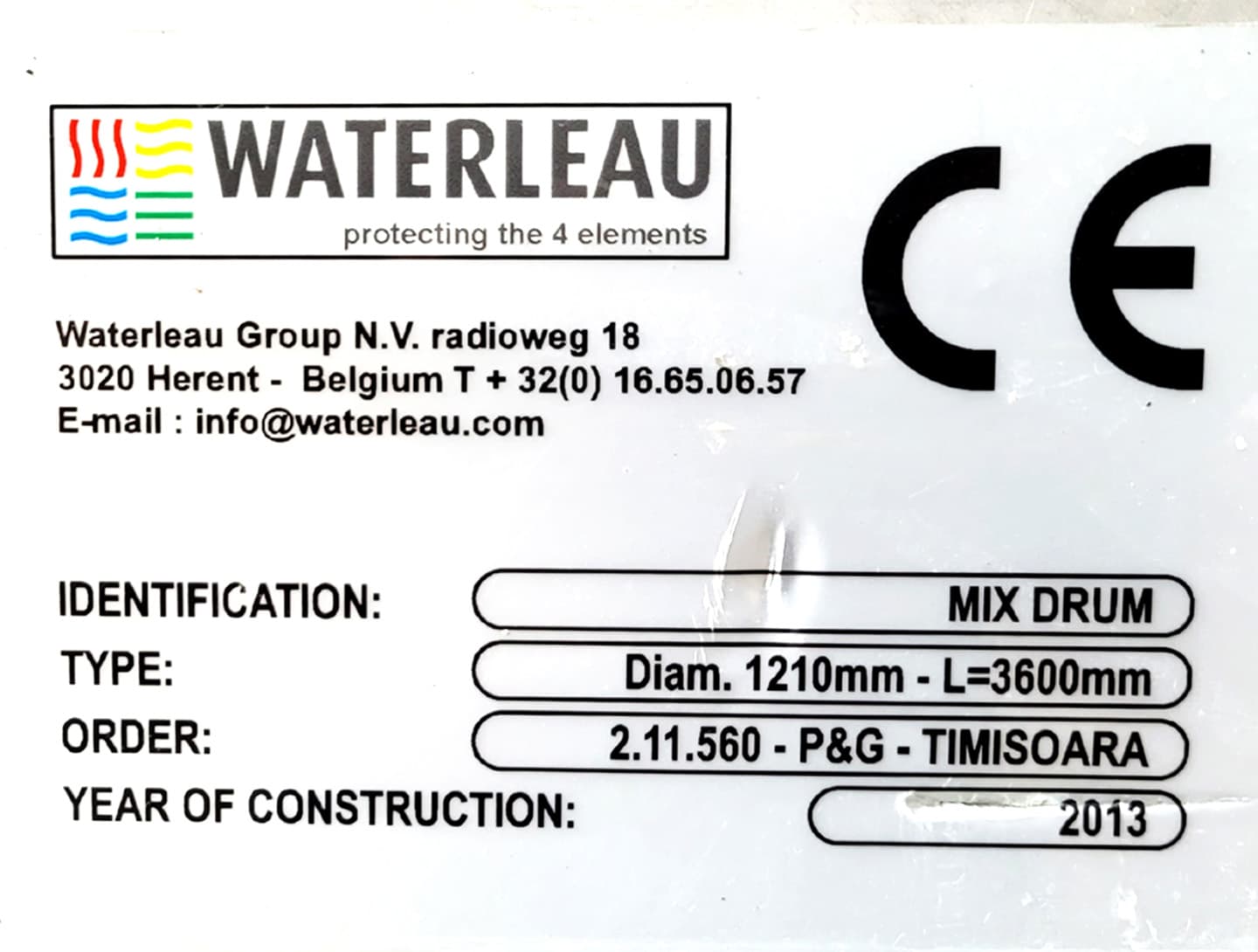 Waterleau mixing drum - Различные смеситель - image 6