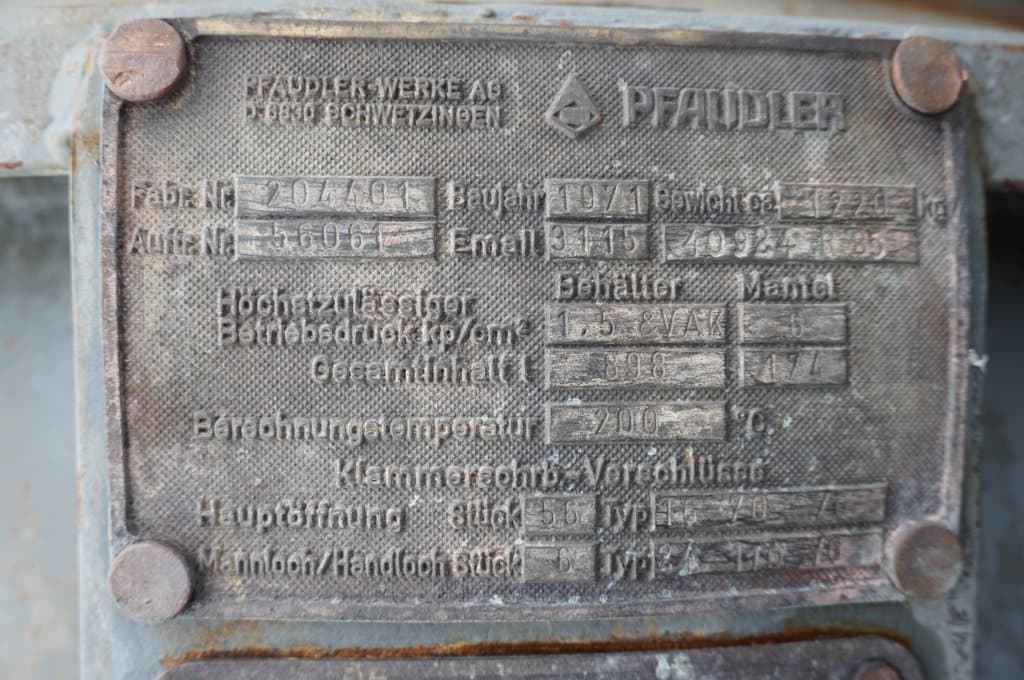 Pfaudler-werke T800 - Реактор из мягкой стали - image 6