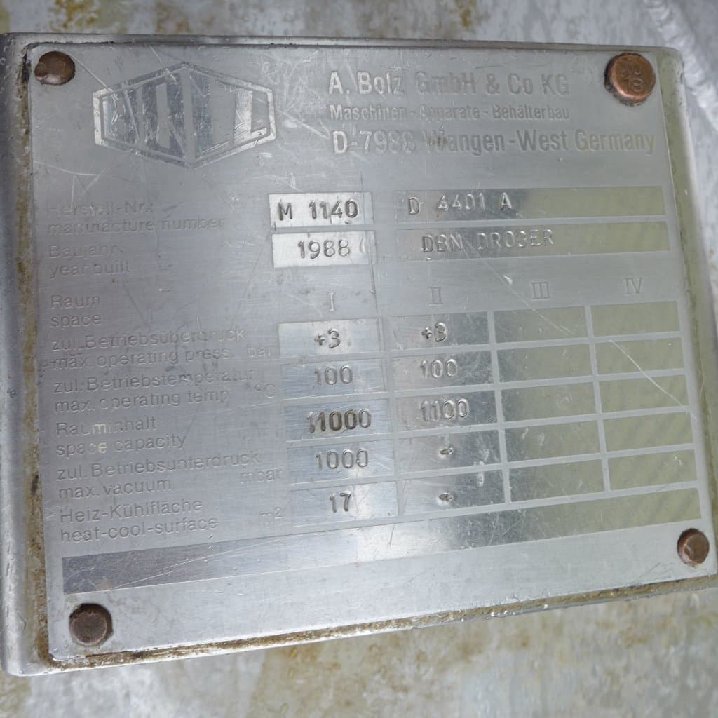 A. Bolz Wangen MF 500 - Коническая сушилка - image 9