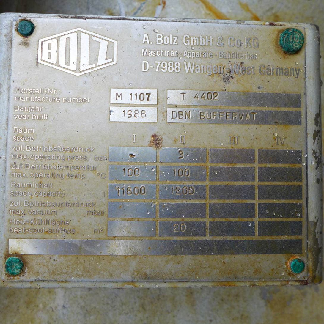 A. Bolz Wangen 11.800 Ltr. - Конический смеситель - image 6