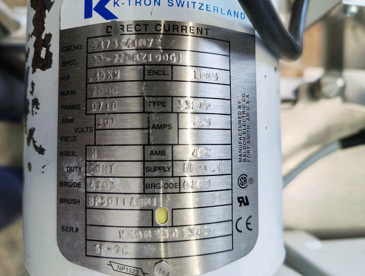 K-tron K2-ML-T35 loss-in-weight feeders - Дозирующий винт - image 9