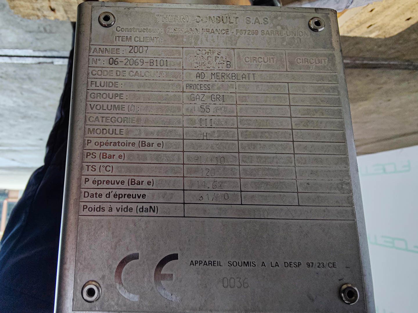 Ziemann Column 390ltr (Hastelloy C-22) - Перегонная установка - image 7