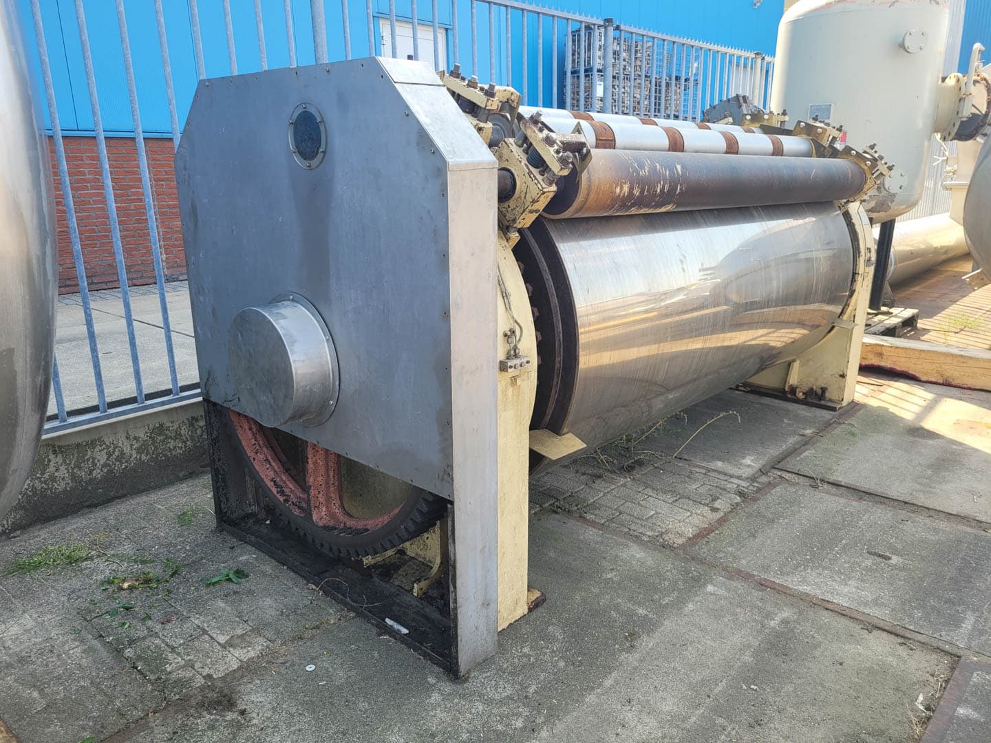 Enguita Dia 1250x2500mm "single drum dryer" - Вальцовая сушилка - image 2