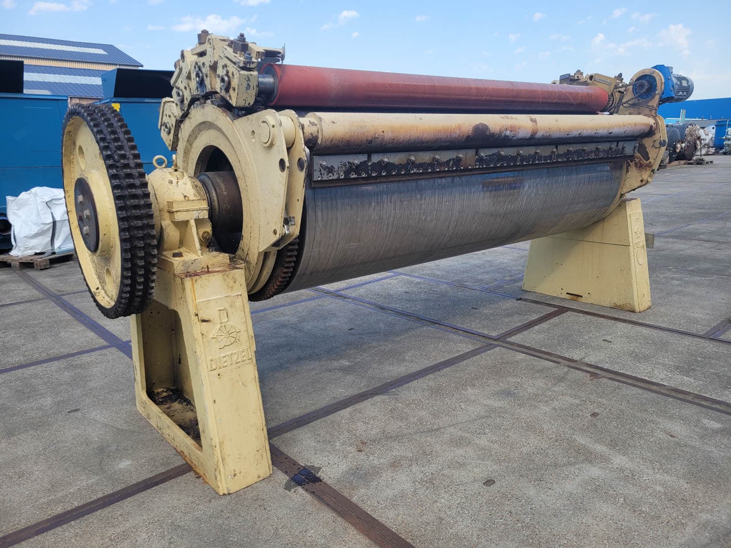 Wurm Dietzel Dia. 991x2800 mm "single drum dryer" - Вальцовая сушилка - image 6