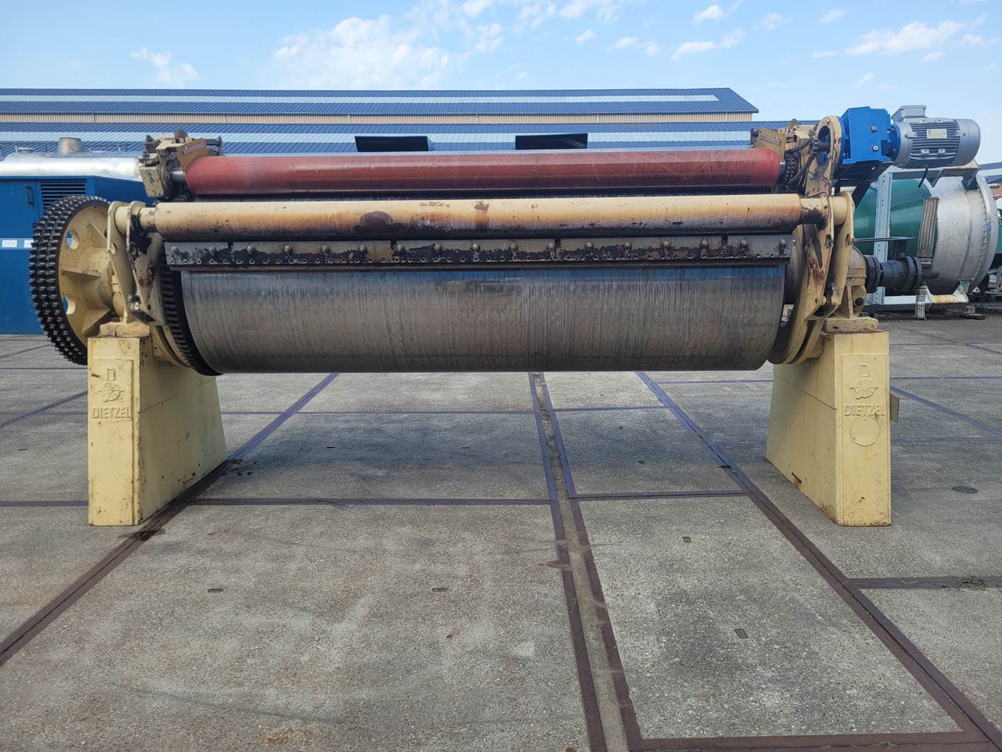 Wurm Dietzel Dia. 991x2800 mm "single drum dryer" - Вальцовая сушилка - image 5