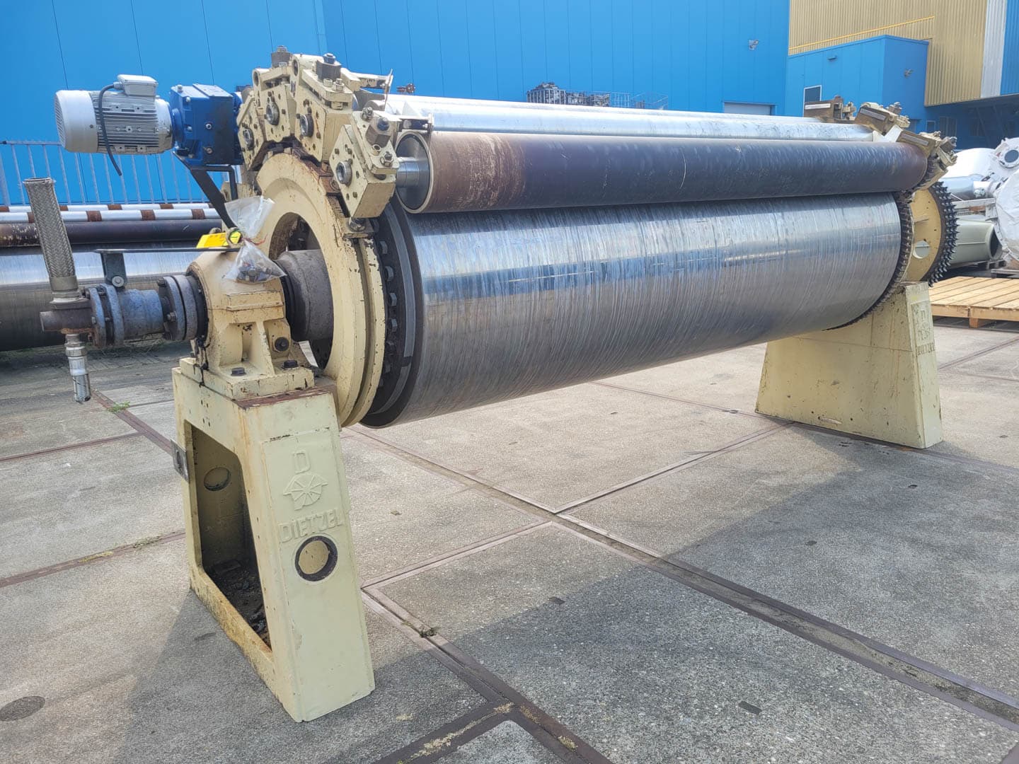 Wurm Dietzel Dia. 991x2800 mm "single drum dryer" - Вальцовая сушилка - image 1