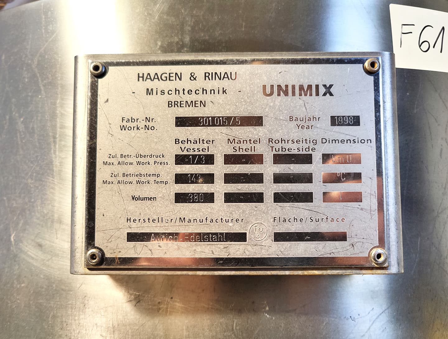 Haagen & Rinau 300 Ltr. - Герметичный сосуд - image 9