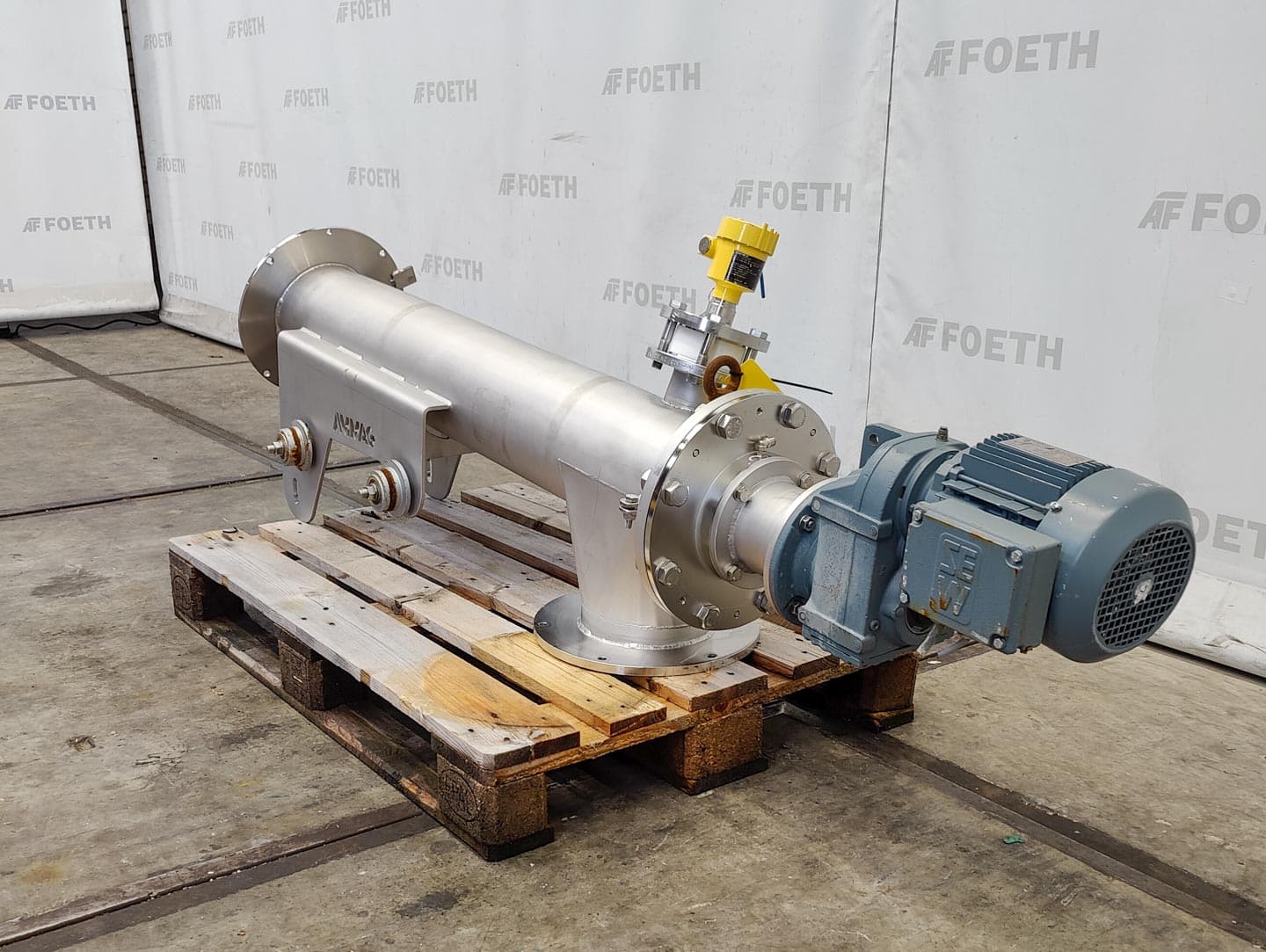 Ammag RDSCHN D187x1300x3,9° - Горизонтальный шнековый конвейер - image 3