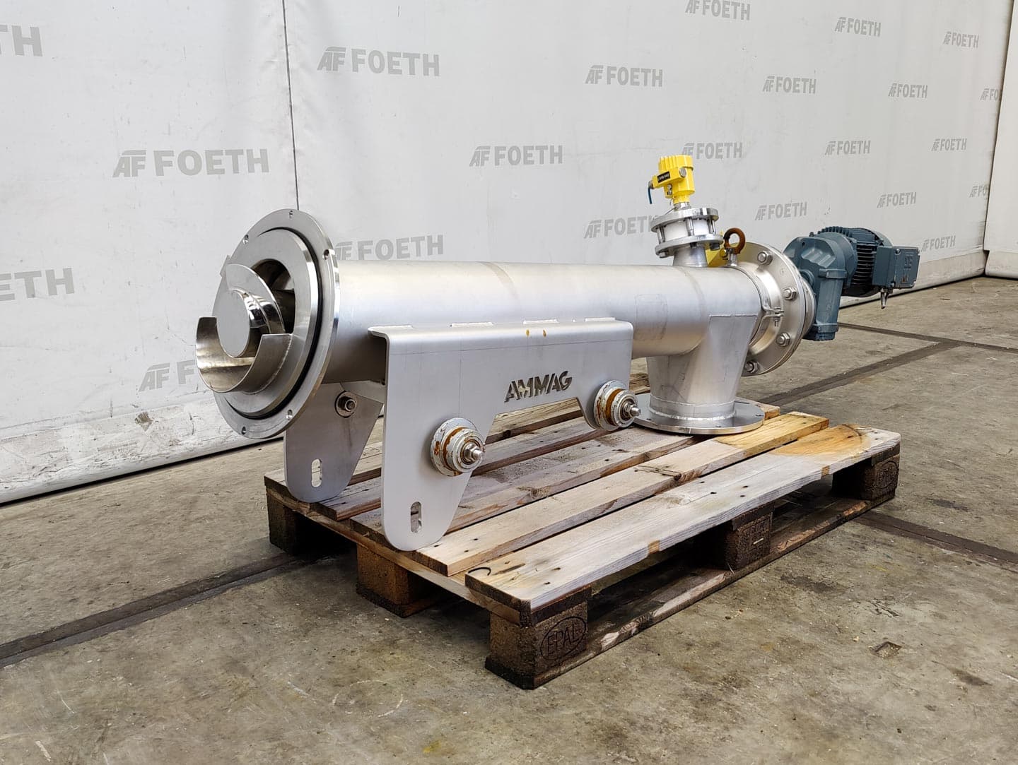 Ammag RDSCHN D187x1300x3,9° - Горизонтальный шнековый конвейер - image 2