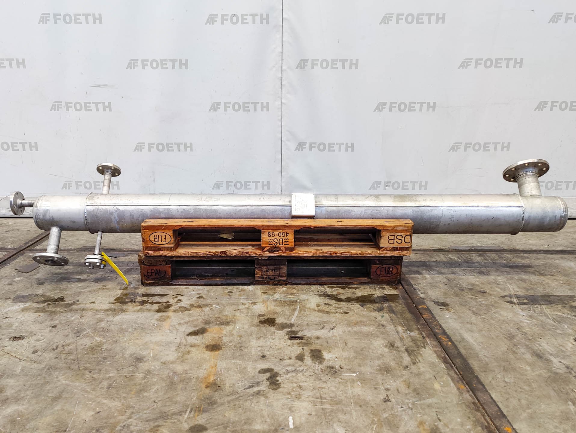 Kuehni (finned tube heat exchanger) 6,3m² - Кожухотрубчатый теплообменник - image 1