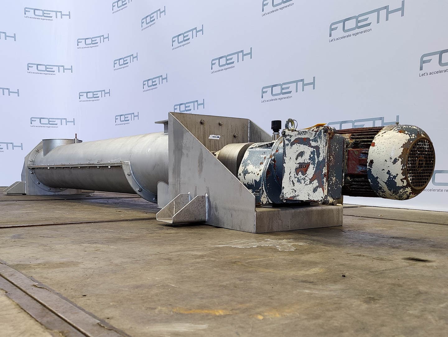 2870mm length - Горизонтальный шнековый конвейер - image 7