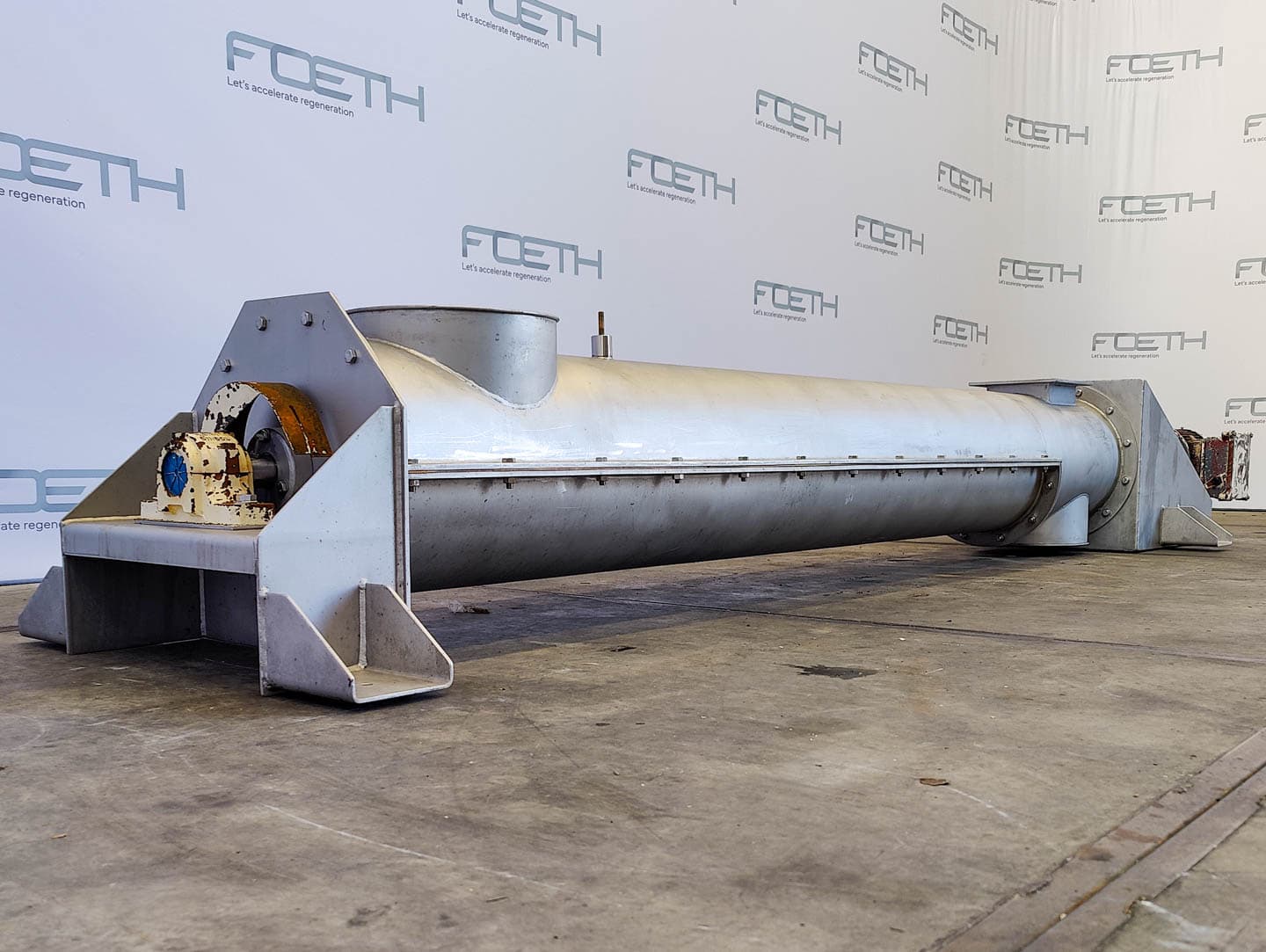 2870mm length - Горизонтальный шнековый конвейер - image 4
