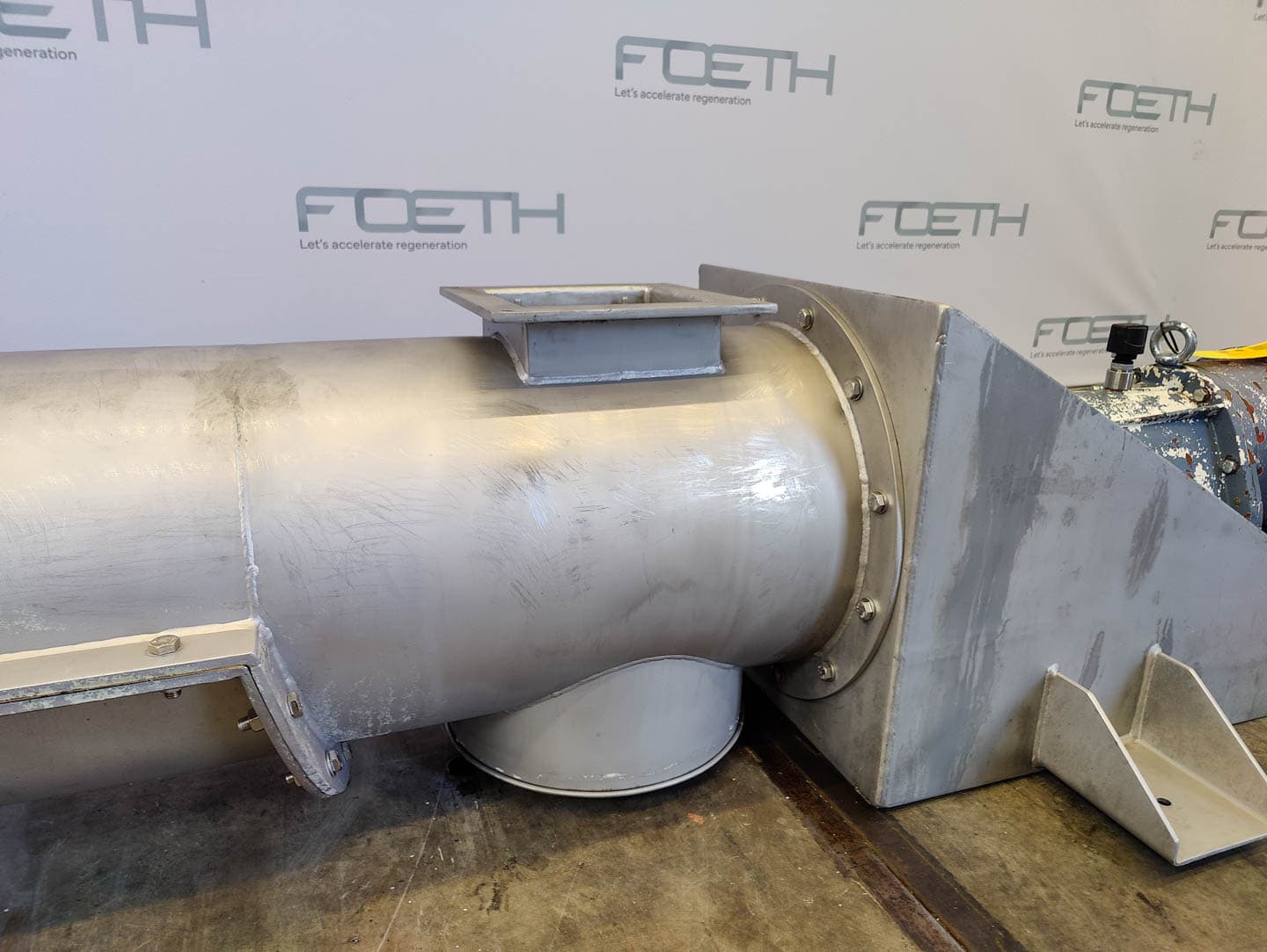 2870mm length - Горизонтальный шнековый конвейер - image 13