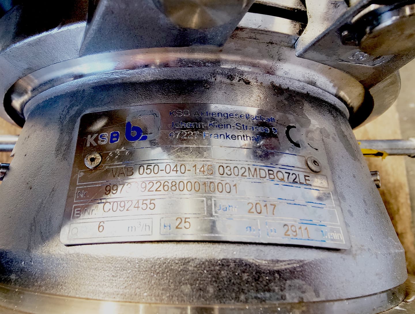 KSB VAB 050-040-145 EX - Центробежный насос - image 9