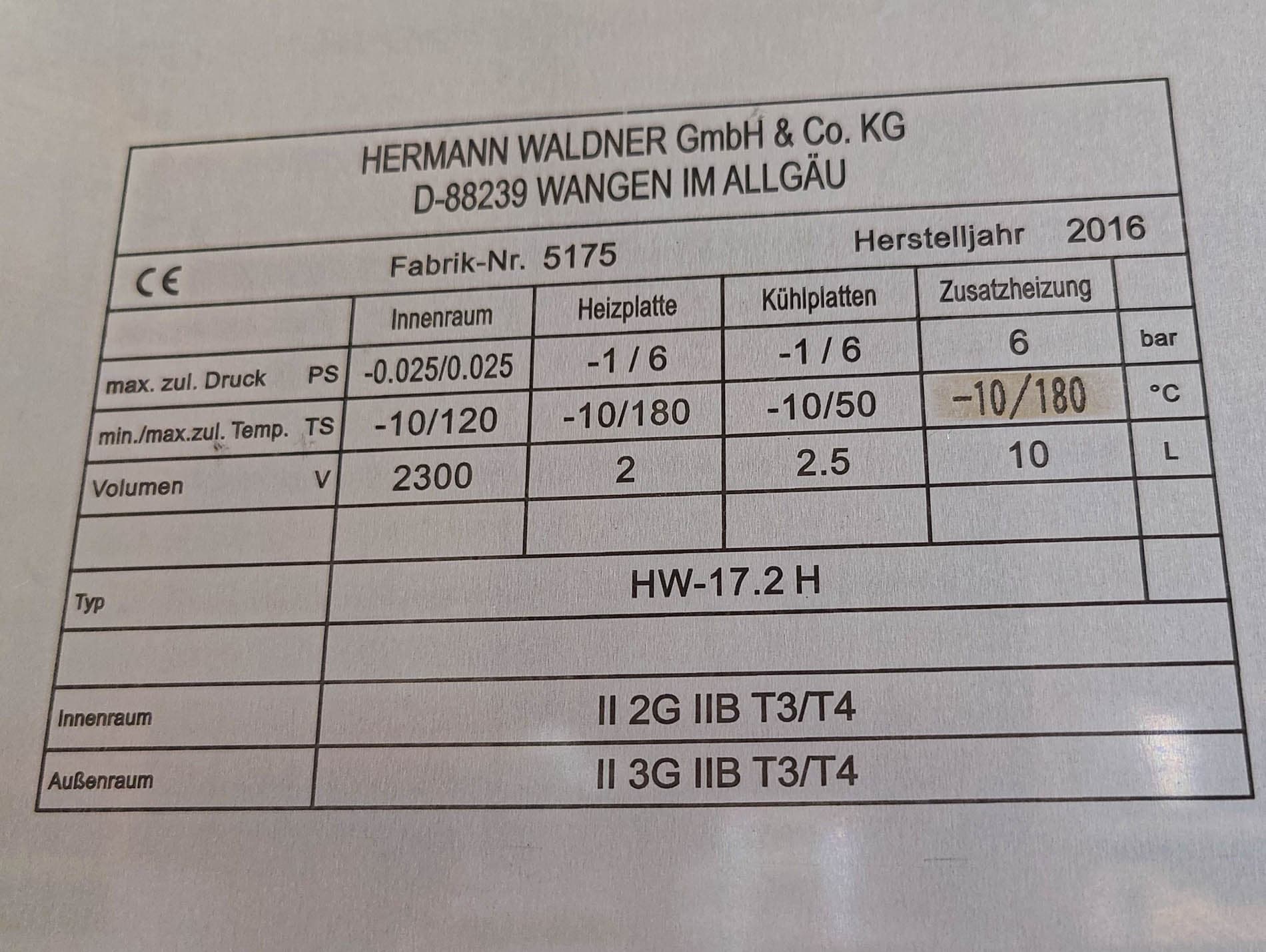 Hermann Waldner HW-17.2 H - Полочная сушилка - image 12