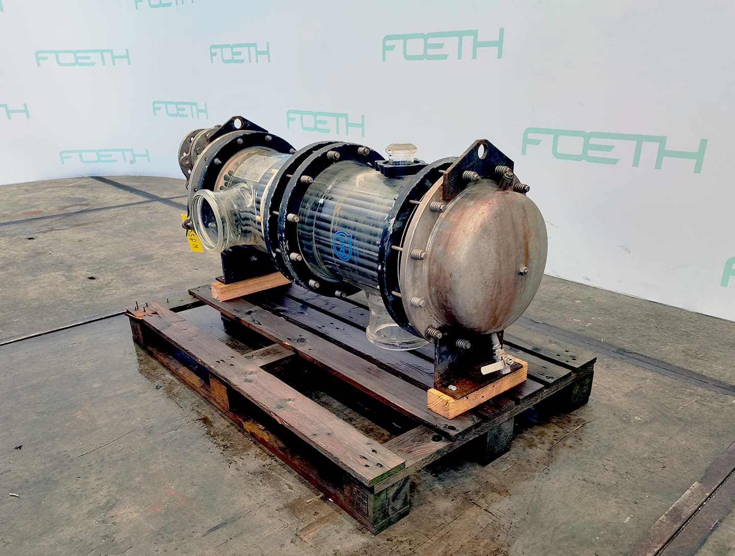 QVF Glasstechnik S-ROB64/300/SH/2/SIC 6,4m² - Кожухотрубчатый теплообменник - image 4