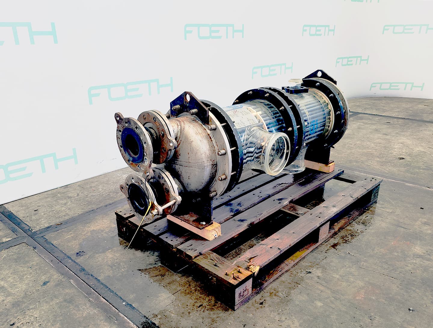 QVF Glasstechnik S-ROB64/300/SH/2/SIC 6,4m² - Кожухотрубчатый теплообменник - image 2