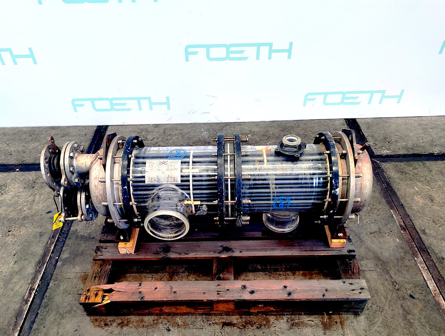 QVF Glasstechnik S-ROB64/300/SH/2/SIC 6,4m² - Кожухотрубчатый теплообменник - image 7