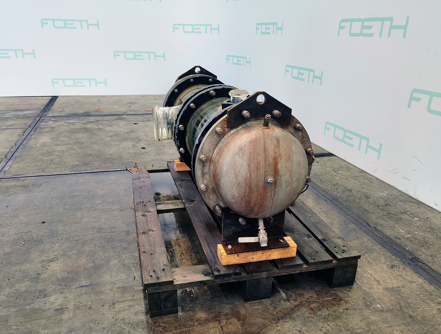 QVF Glasstechnik S-ROB64/300/SH/2/SIC 6,4m² - Кожухотрубчатый теплообменник - image 5