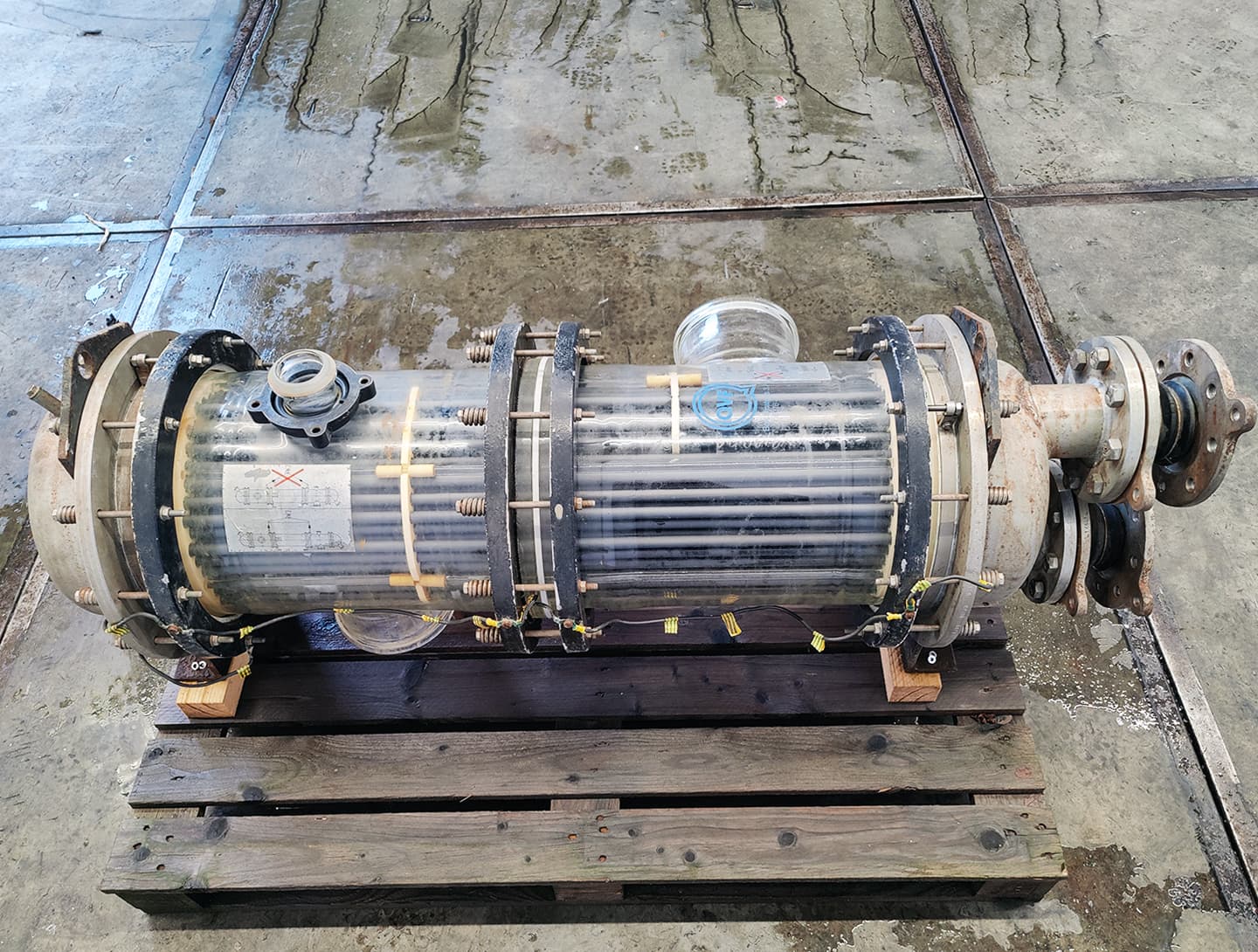 QVF Glasstechnik S-ROB64/300/SH/2/SIC 6,4m² - Кожухотрубчатый теплообменник - image 6