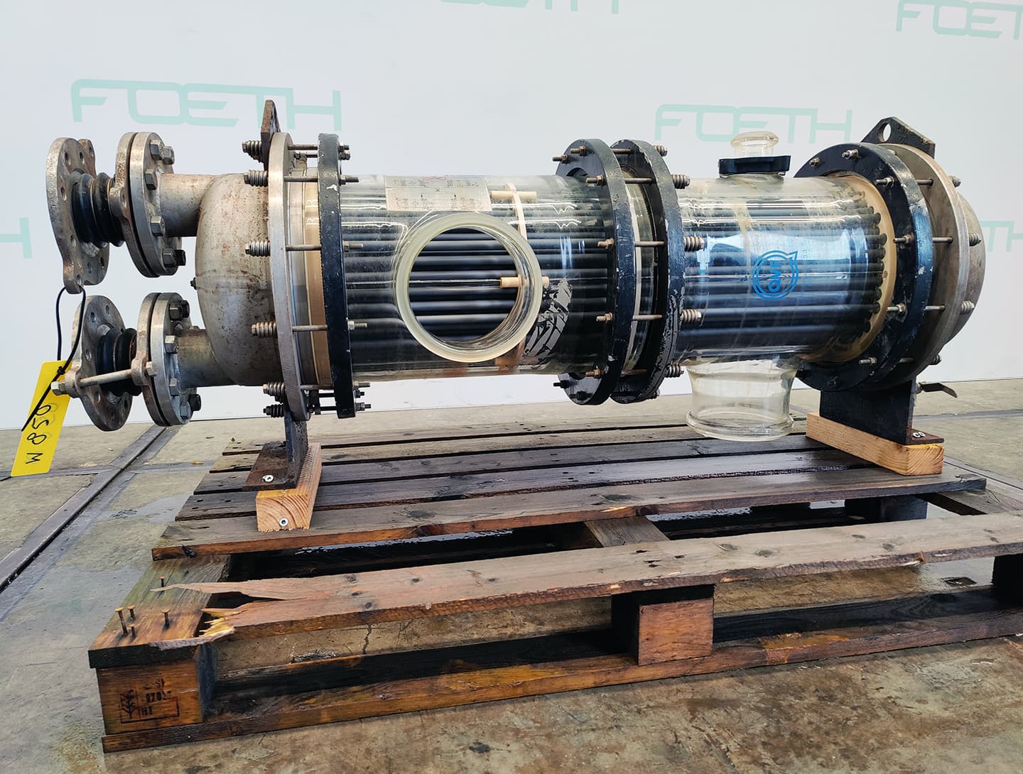 QVF Glasstechnik S-ROB64/300/SH/2/SIC 6,4m² - Кожухотрубчатый теплообменник - image 8