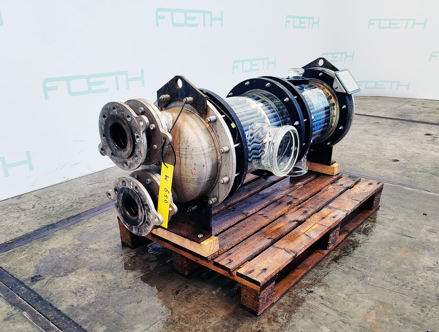 QVF Glasstechnik S-ROB45/300/SH/3SIC-4,5m² - Кожухотрубчатый теплообменник - image 2