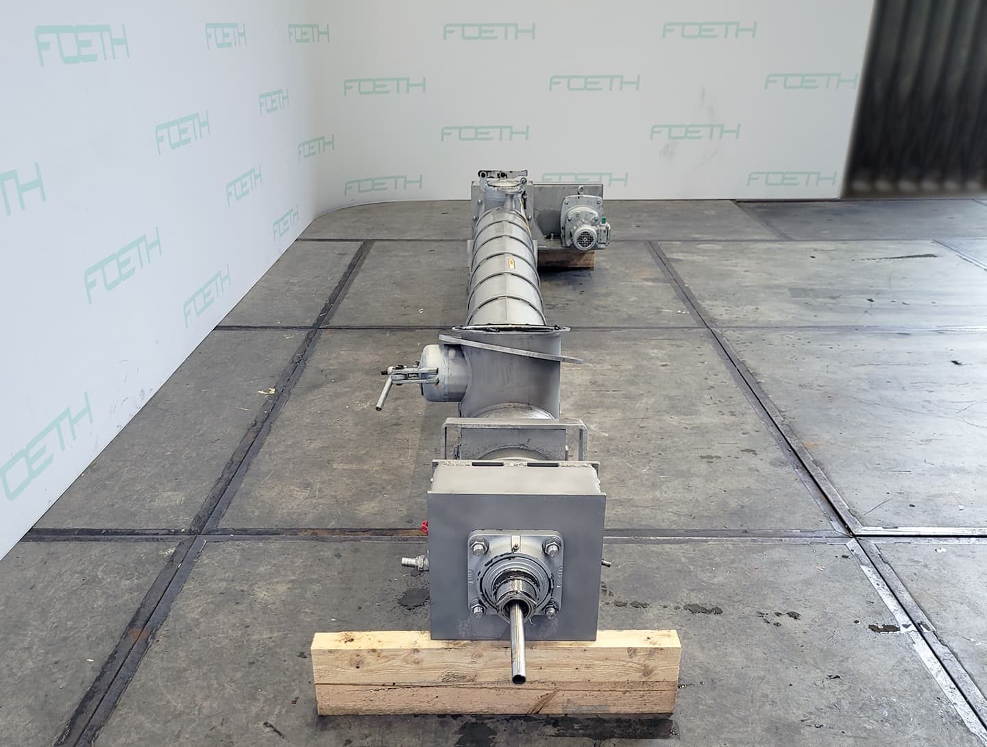 Dia 250 IO 2700 jacketed - Горизонтальный шнековый конвейер - image 5