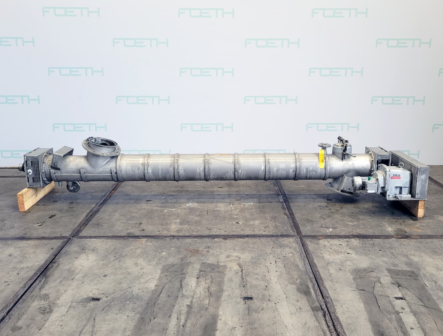 Dia 250 IO 2700 jacketed - Горизонтальный шнековый конвейер - image 1