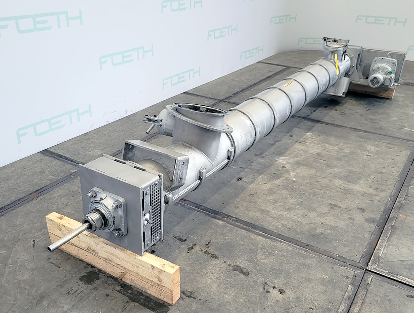 Dia 250 IO 2700 jacketed - Горизонтальный шнековый конвейер - image 4