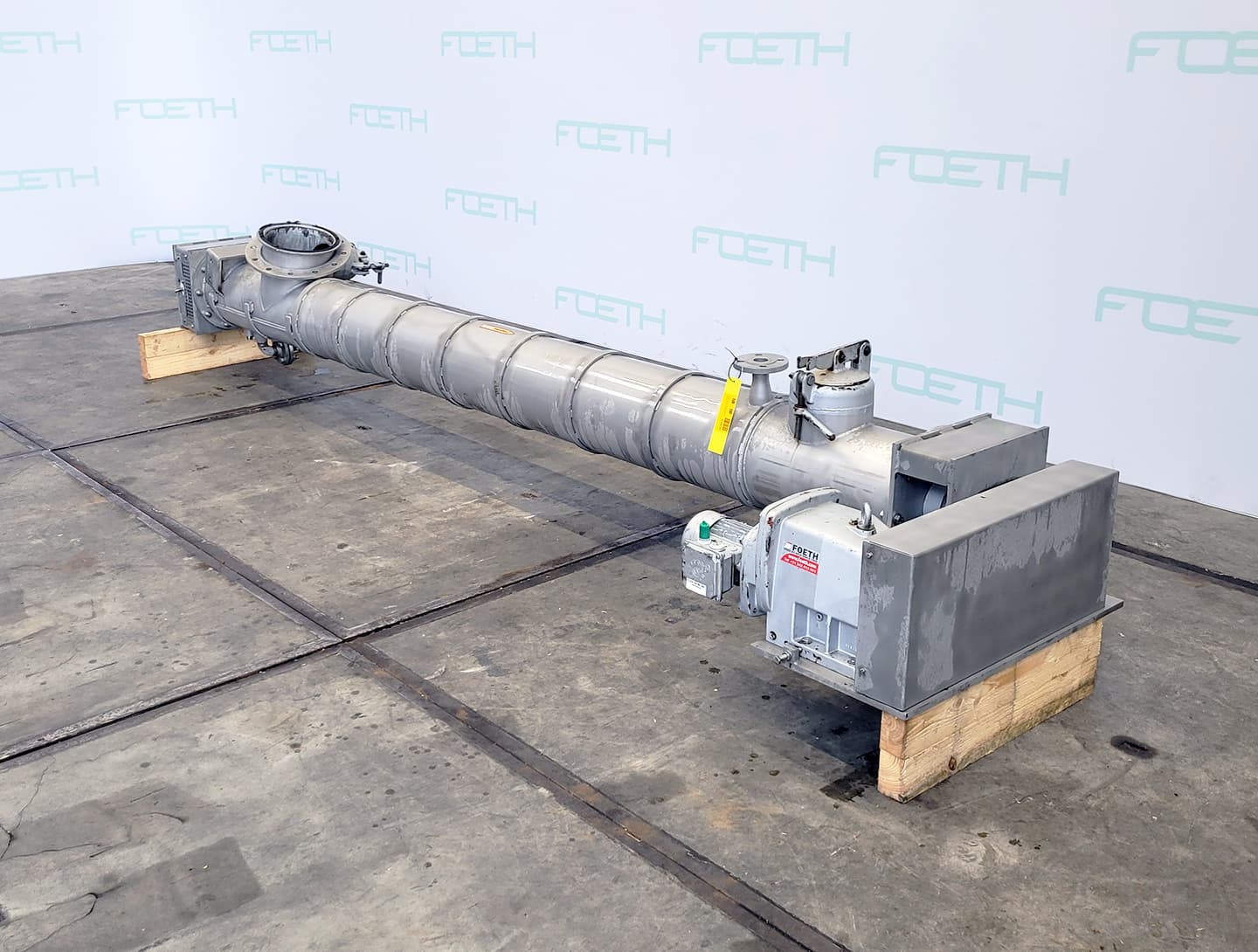 Dia 250 IO 2700 jacketed - Горизонтальный шнековый конвейер - image 2